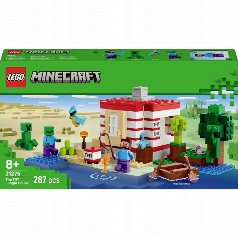 LEGO® MINECRAFT 21275 Het TNT-jungle huis