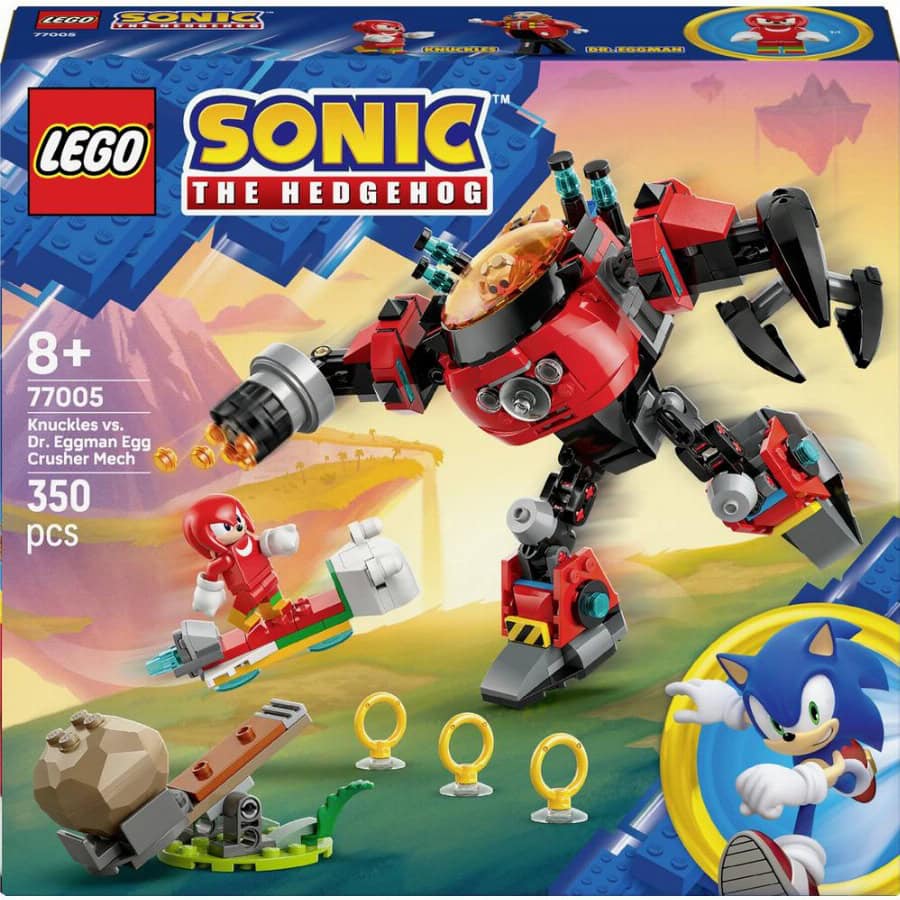 LEGO® Sonic the Hedgehog 77005 Knuckles vs. Dr. Eggmans Egg Crusher mech