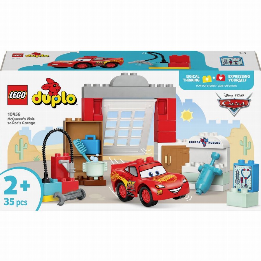 LEGO® DUPLO® 10456 McQueens bezoek aan Docs werkplaats