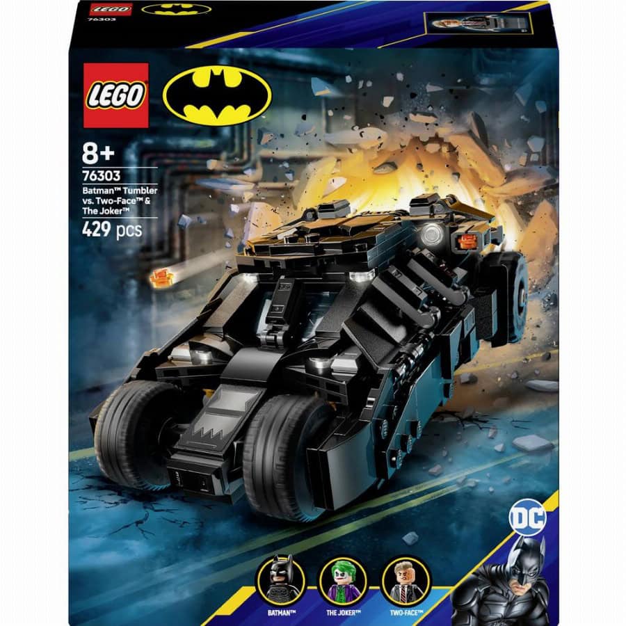 LEGO® DC COMICS SUPER HEROES 76303 Batman-tuimelaar vs. Two-Face & The Joker
