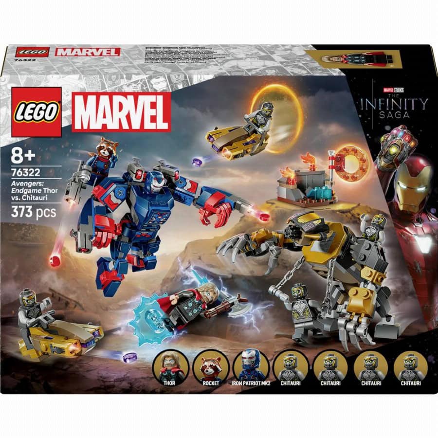 LEGO® MARVEL SUPER HEROES 76322 Avengers: Endgame Thor vs. Chitauri