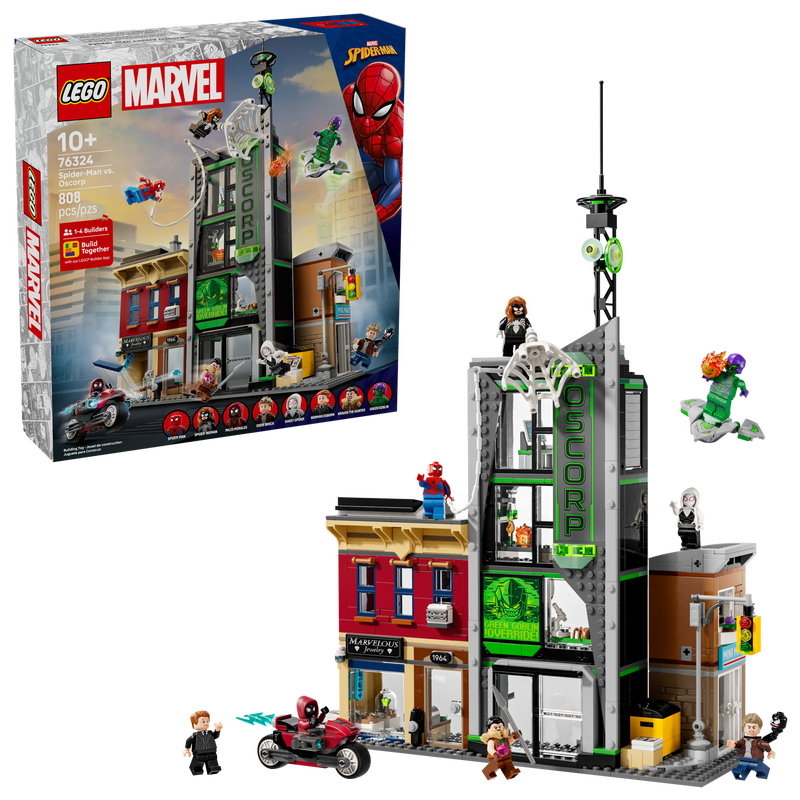 LEGO® MARVEL SUPER HEROES 76324 Spider-Man vs. Oscorp