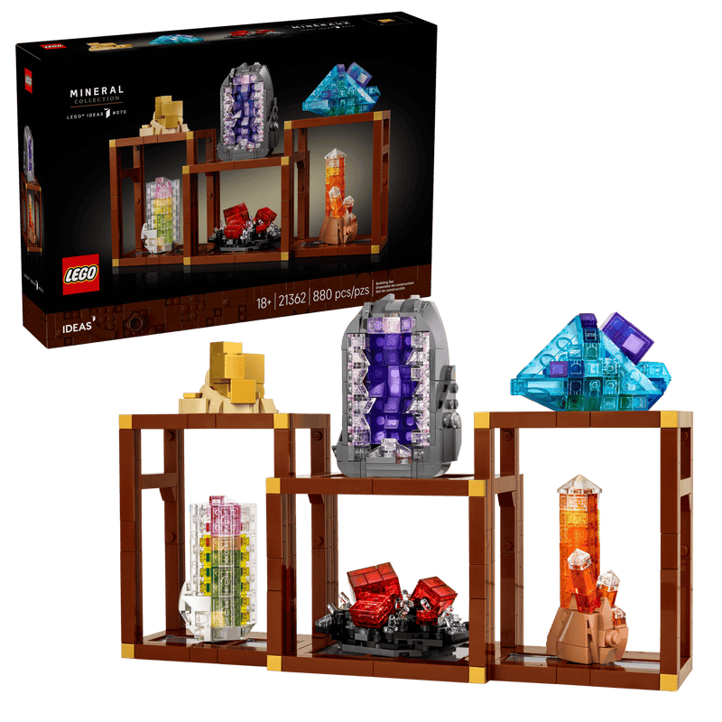 LEGO Ideas Mineralenverzameling 21362