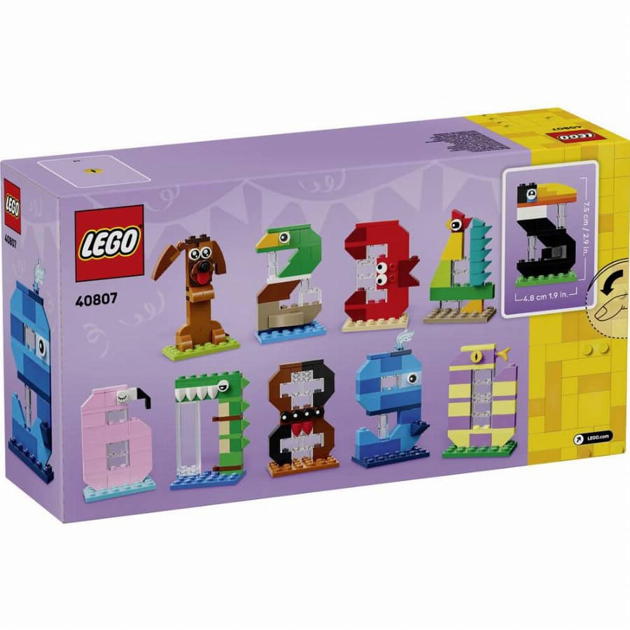 LEGO® ICONS™ 40807 Sportuitrustingen (hond, eend, Tukan, flamingo, krokodil, spin, walvis en slang)