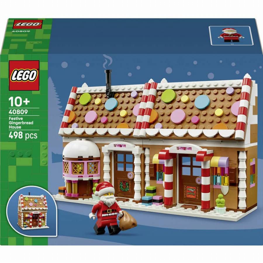 LEGO® ICONS™ 40809 Winters peperkoekhuisje