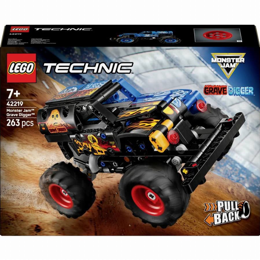 LEGO® TECHNIC 42219 Monster JAM™ Grave Digger™ vuur en ijs (42219)