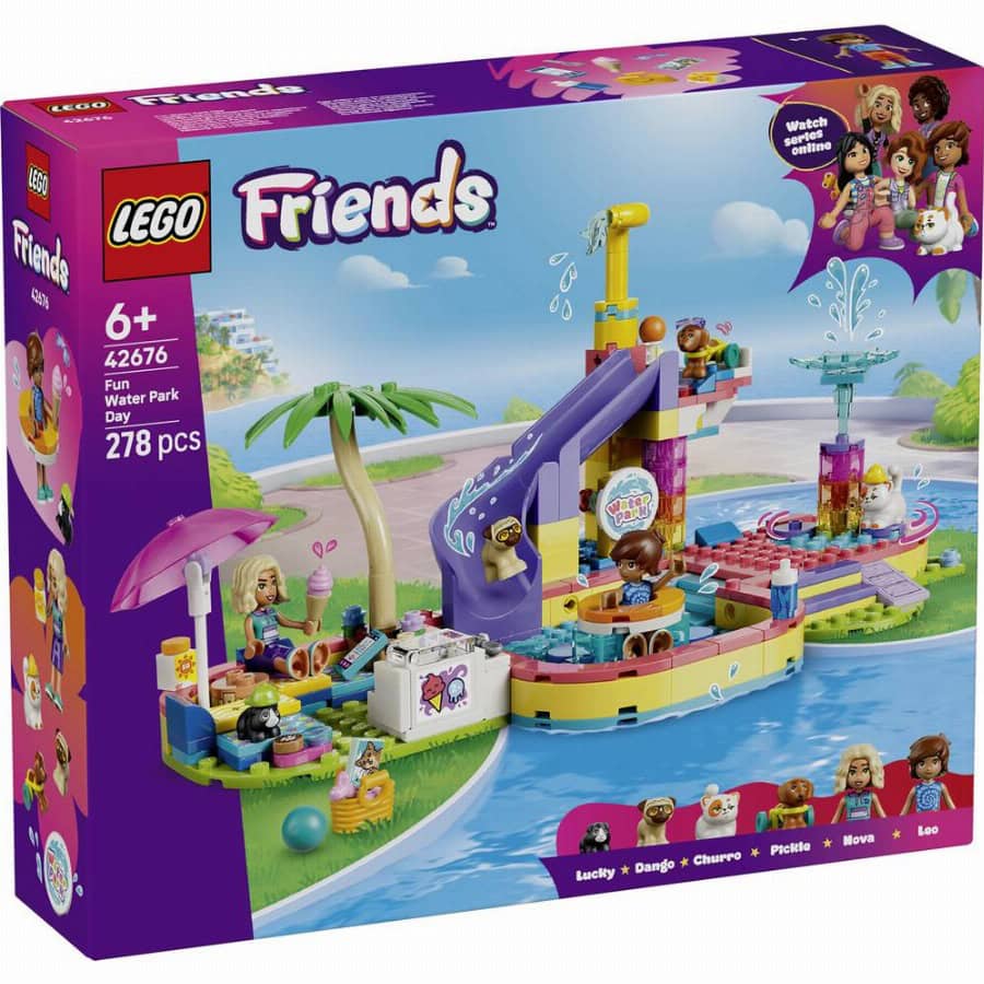 LEGO® FRIENDS 42676 Busset met 2 spelfiguren en 4 speelgoeddieren