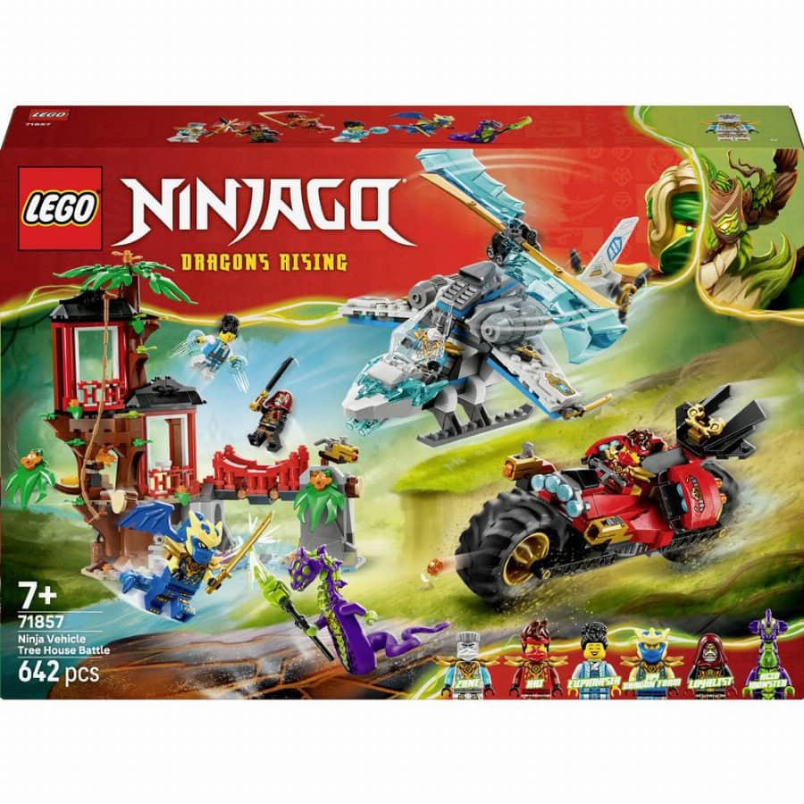 LEGO® NINJAGO 71857 Krachtmeting bij de boomhut met de Ninja-fiets (71857)