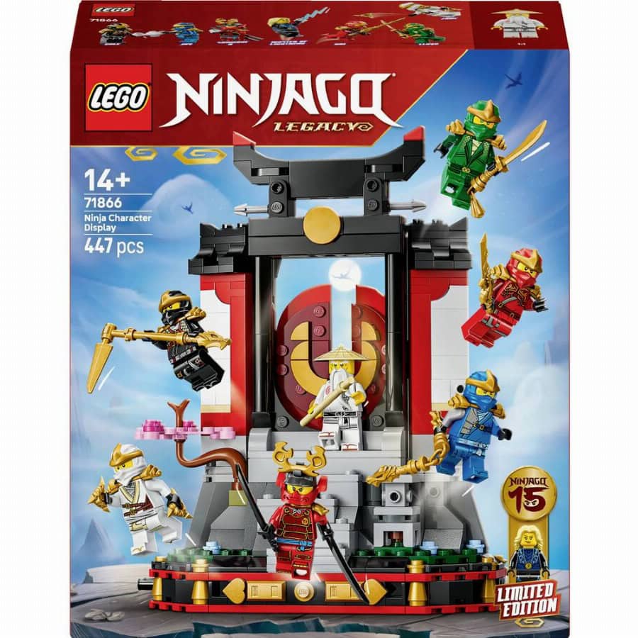 LEGO® NINJAGO 71866 15-jarig jubileum: Ninja-personages om uit te geven (71866)