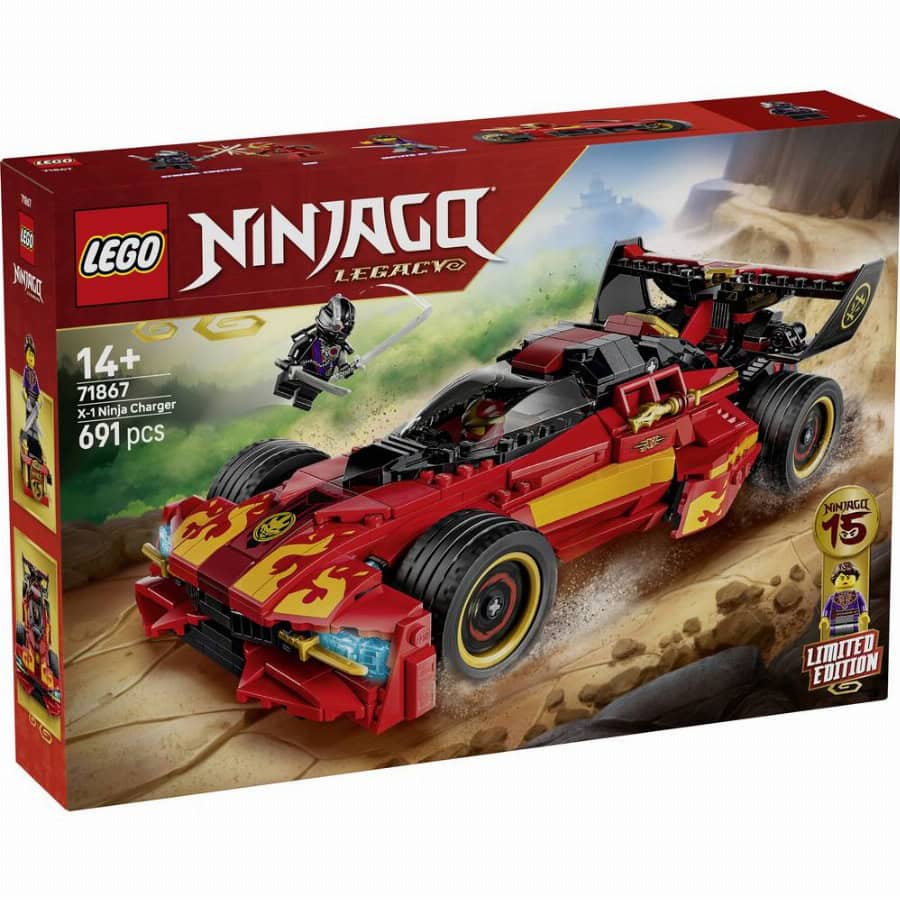 LEGO® NINJAGO 71867 15-jarig jubileum: X-1 Ninja Supercar
