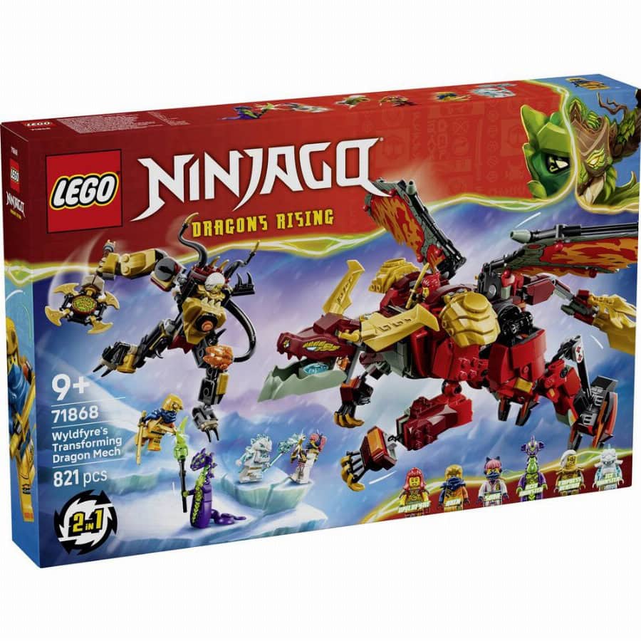 LEGO® NINJAGO 71868 Wyldfyres drakenmech en 6 minifiguren
