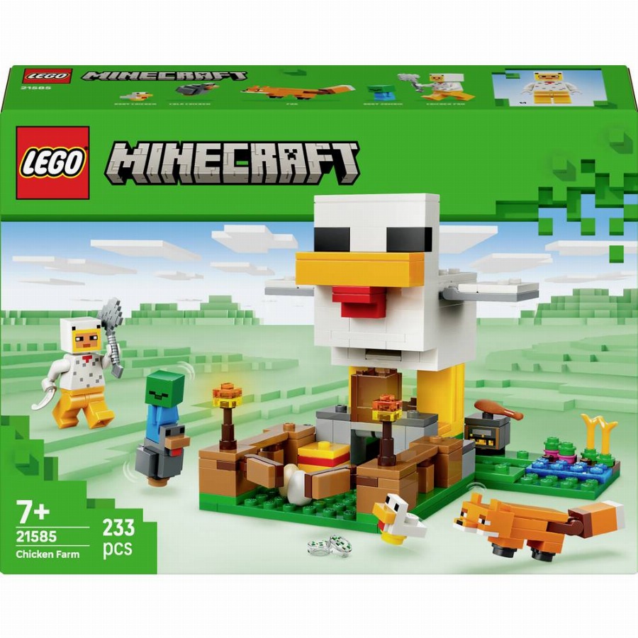 LEGO Minecraft Kippenboederij 21585