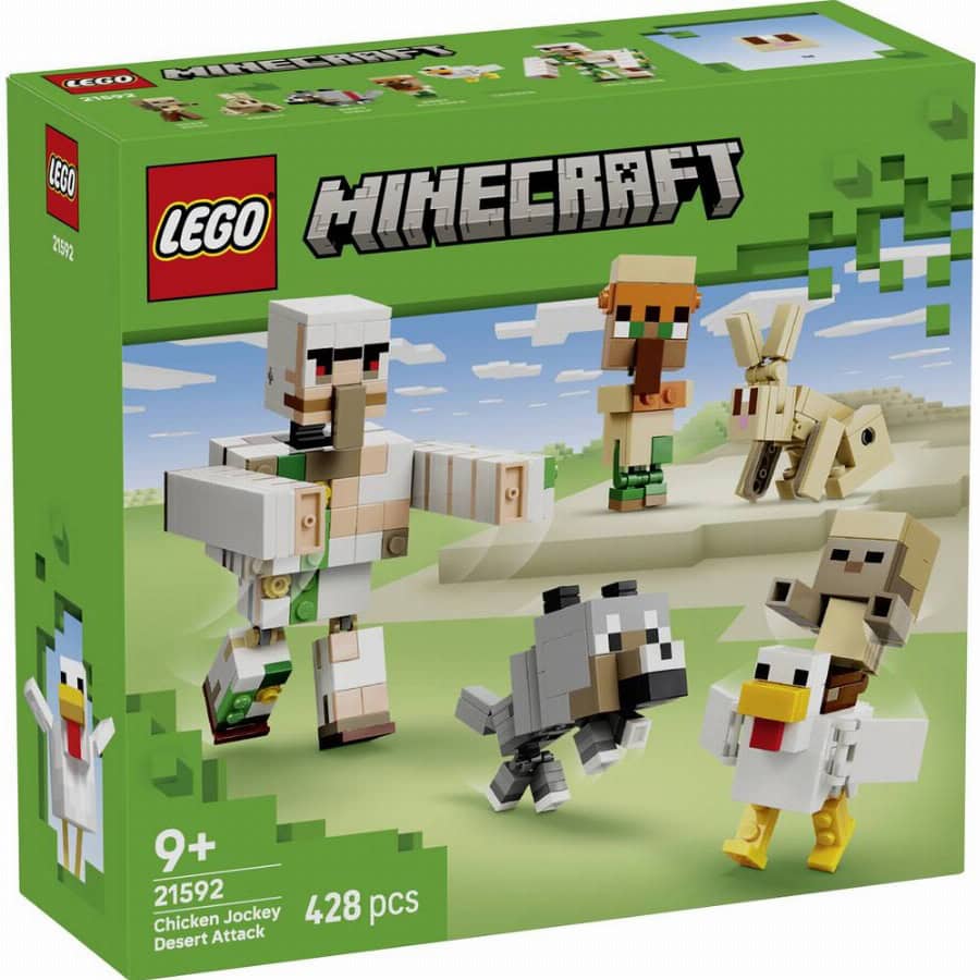 LEGO® MINECRAFT 21592 Aanval van de kip-reiger in de woestijn
