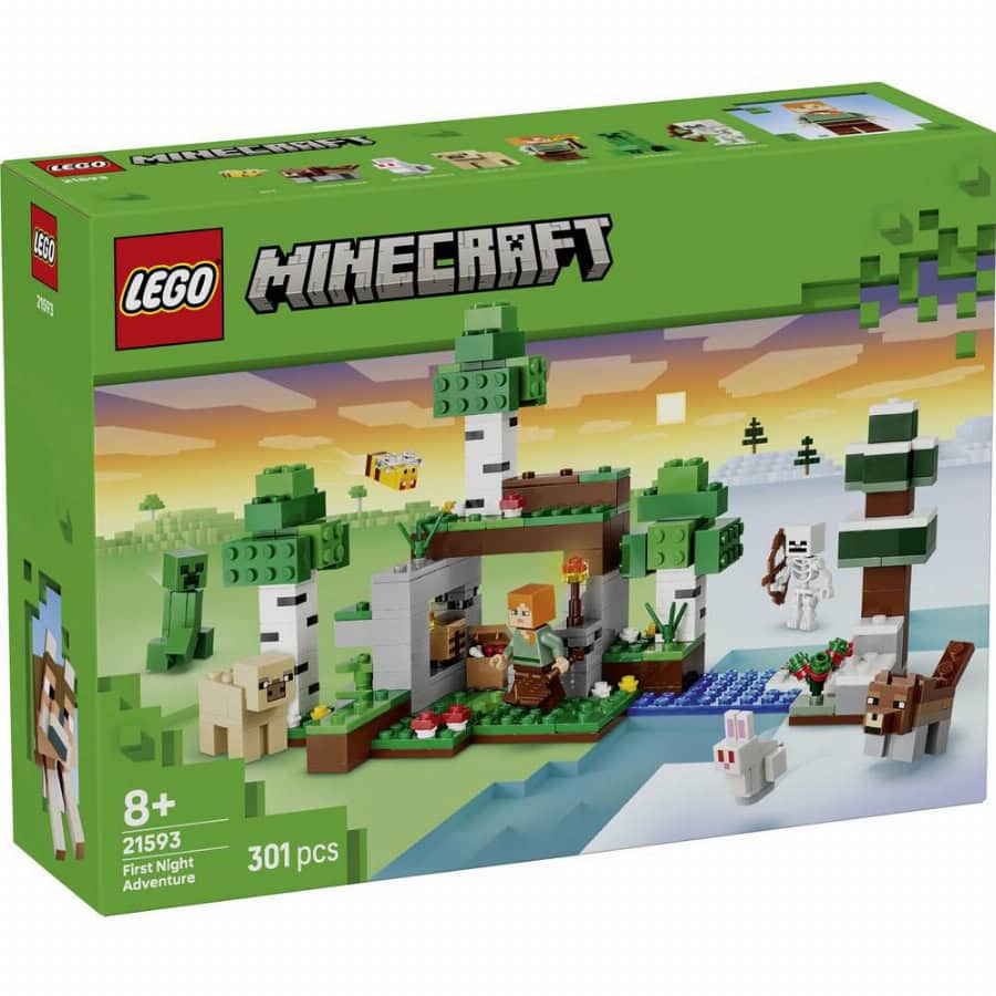 LEGO® MINECRAFT 21593 Eerste avontuur in de nacht