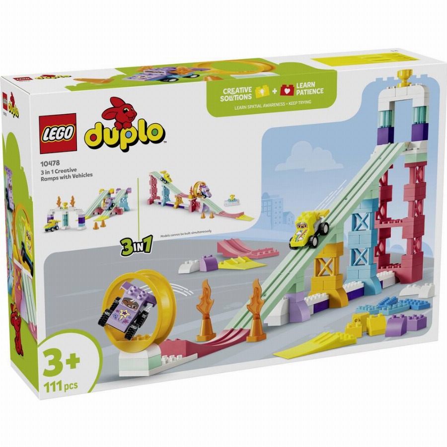 LEGO® DUPLO® 10478 Town creative jump bugs met kleine flittle 3-in-1 set
