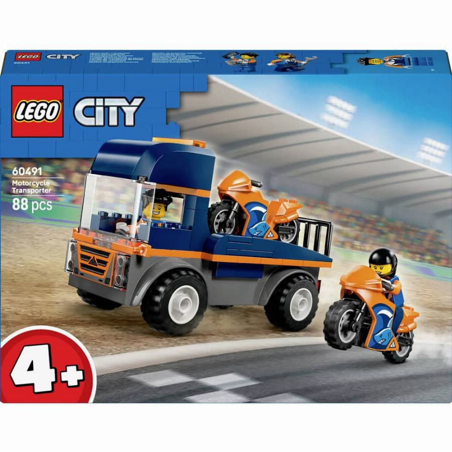 LEGO® CITY 60491 Motorfietstransporter