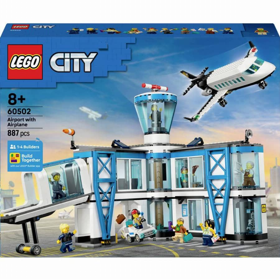LEGO® CITY 60502 Luchthaven per vliegtuig