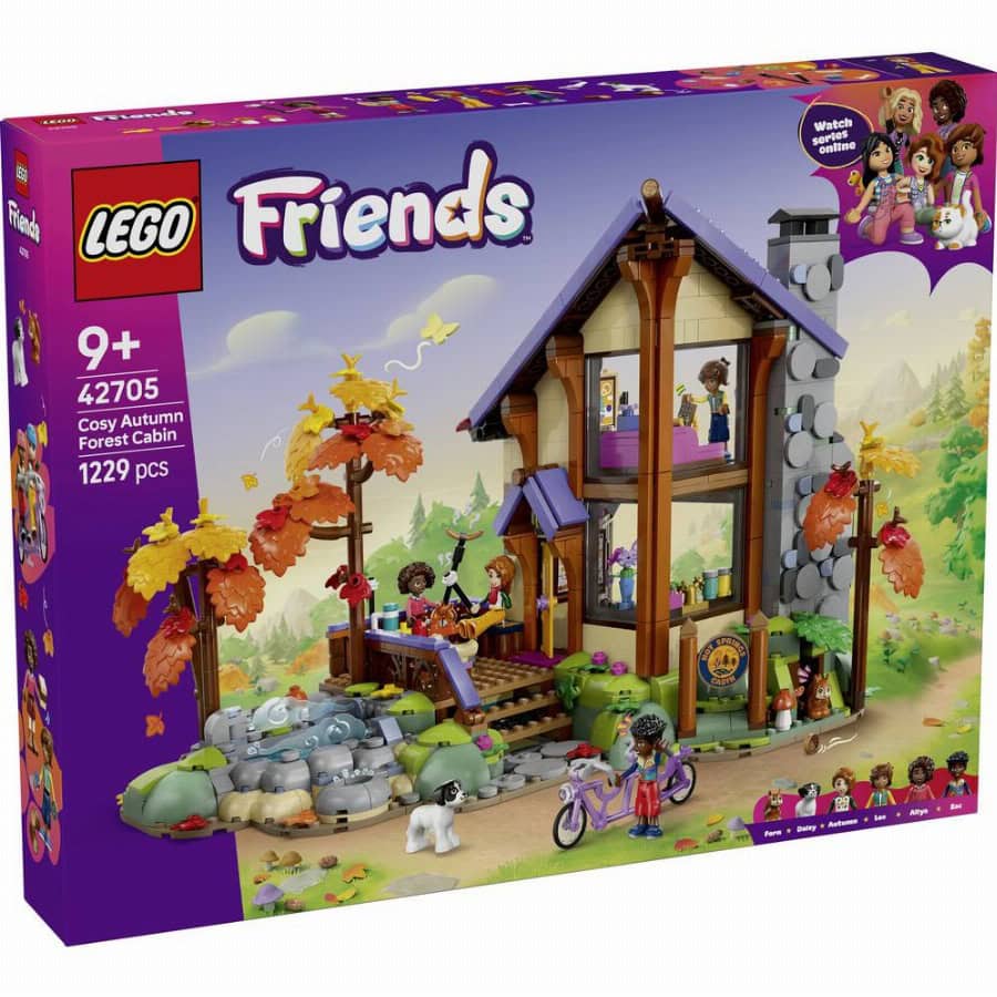 LEGO® FRIENDS 42705 Gezellige hut in het herfstbos