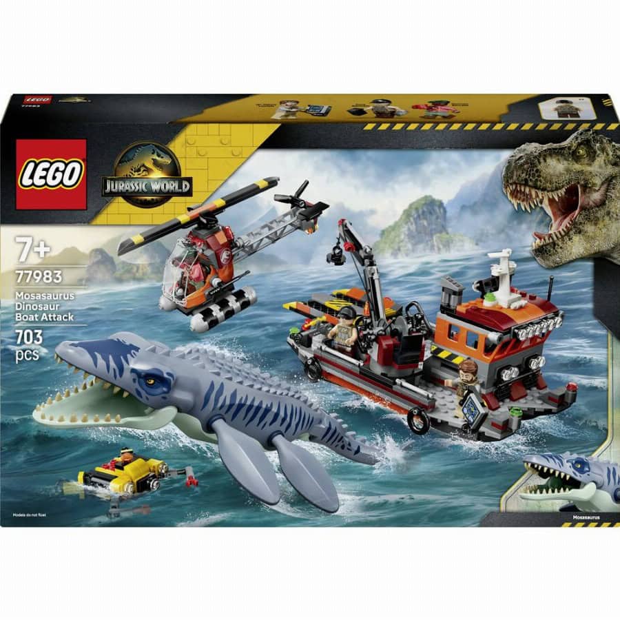LEGO® JURASSIC WORLD™ 77983 Mosaurier aanval op de boot