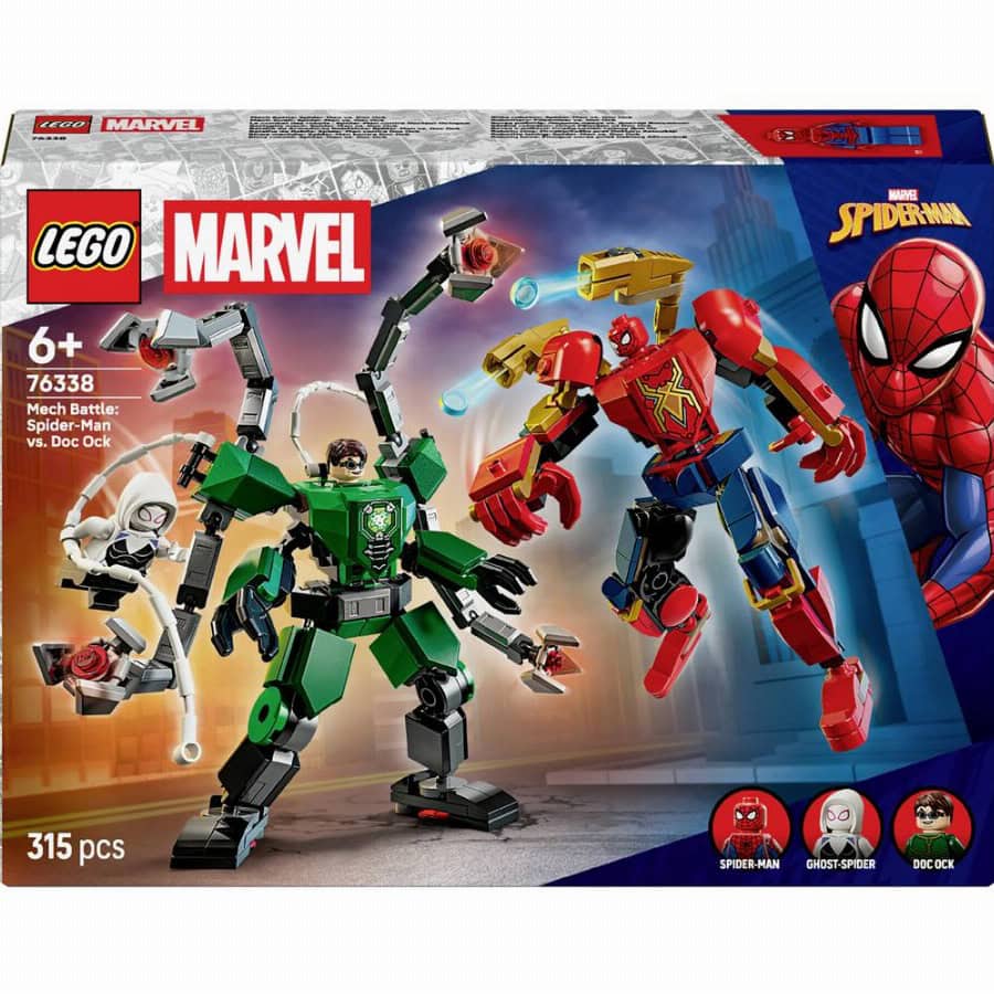 LEGO® MARVEL SUPER HEROES 76338 Mech-Duell: Spider-Man VS DOC OCK (76338)