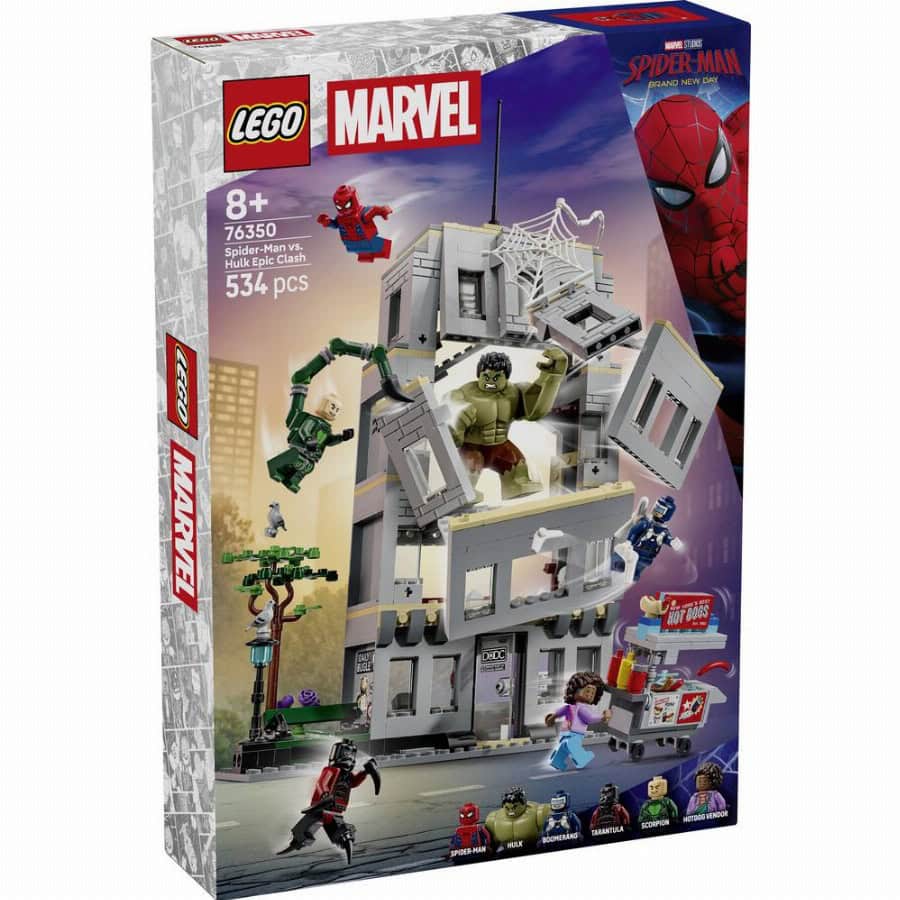LEGO® MARVEL SUPER HEROES 6588690 Grote krachtmeting: Spider-Man versus Hulk