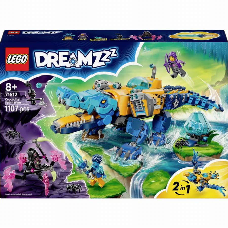 LEGO® DREAMZZZ 71512 Krokodil onderzeeër (71512)