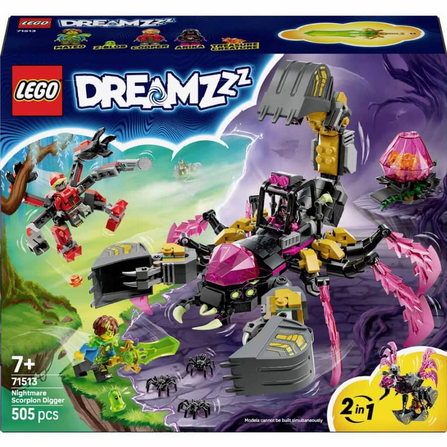 LEGO® DREAMZZZ 71513 Nachtmerrie schorpioen graafmachine