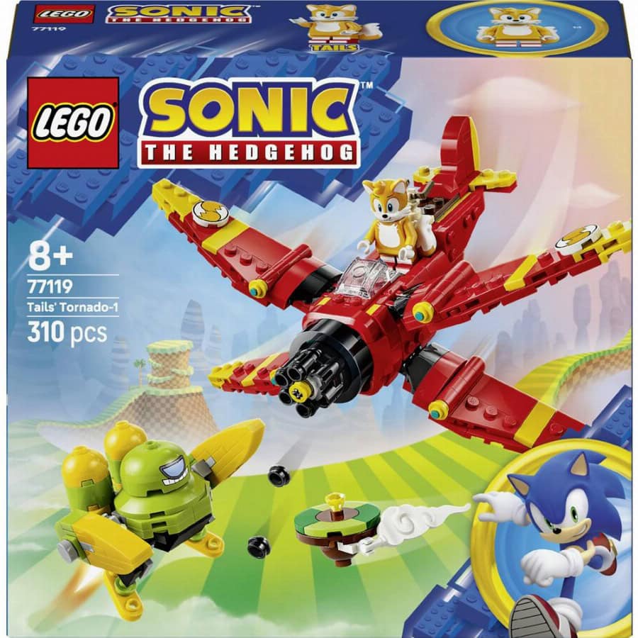 LEGO® Sonic the Hedgehog 77119 Tails Tornado-1
