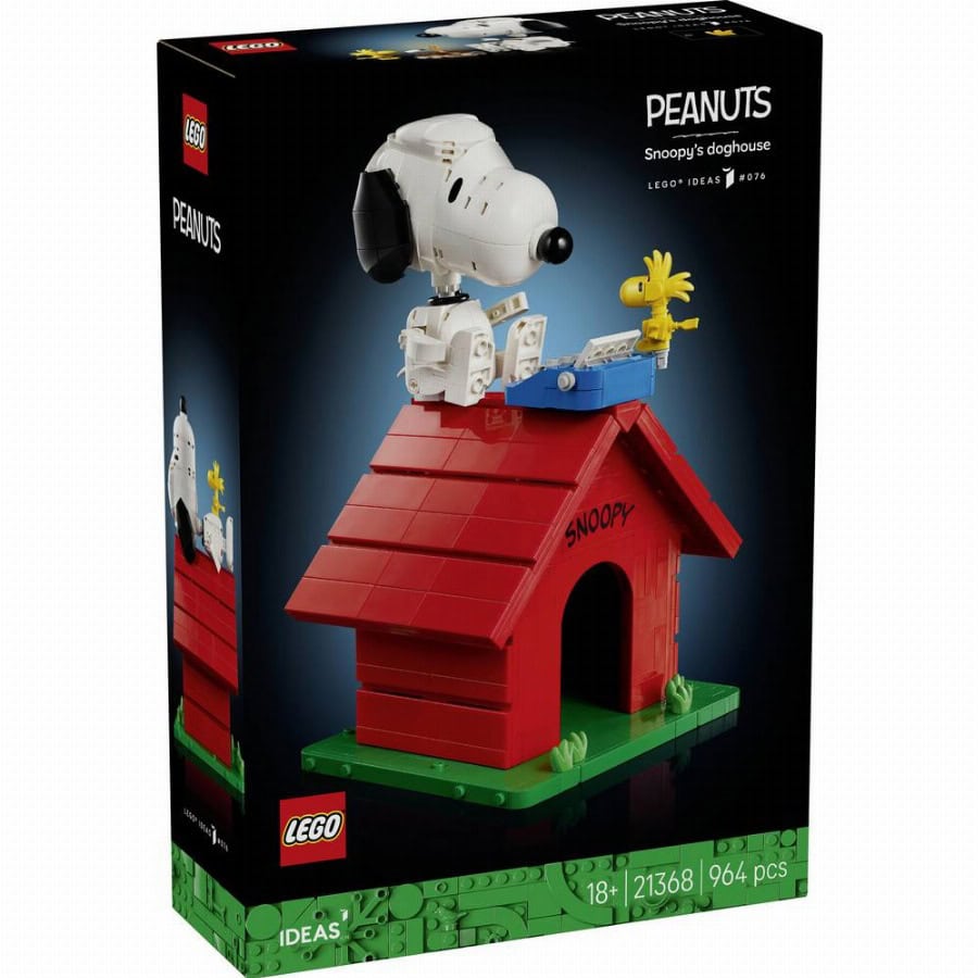 LEGO® IDEAS 21368 Peanuts: Snoopys hondenhok