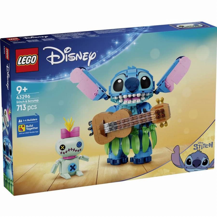 LEGO® DISNEY 43296 Speelgoed-stitch en scrump-„pluche”