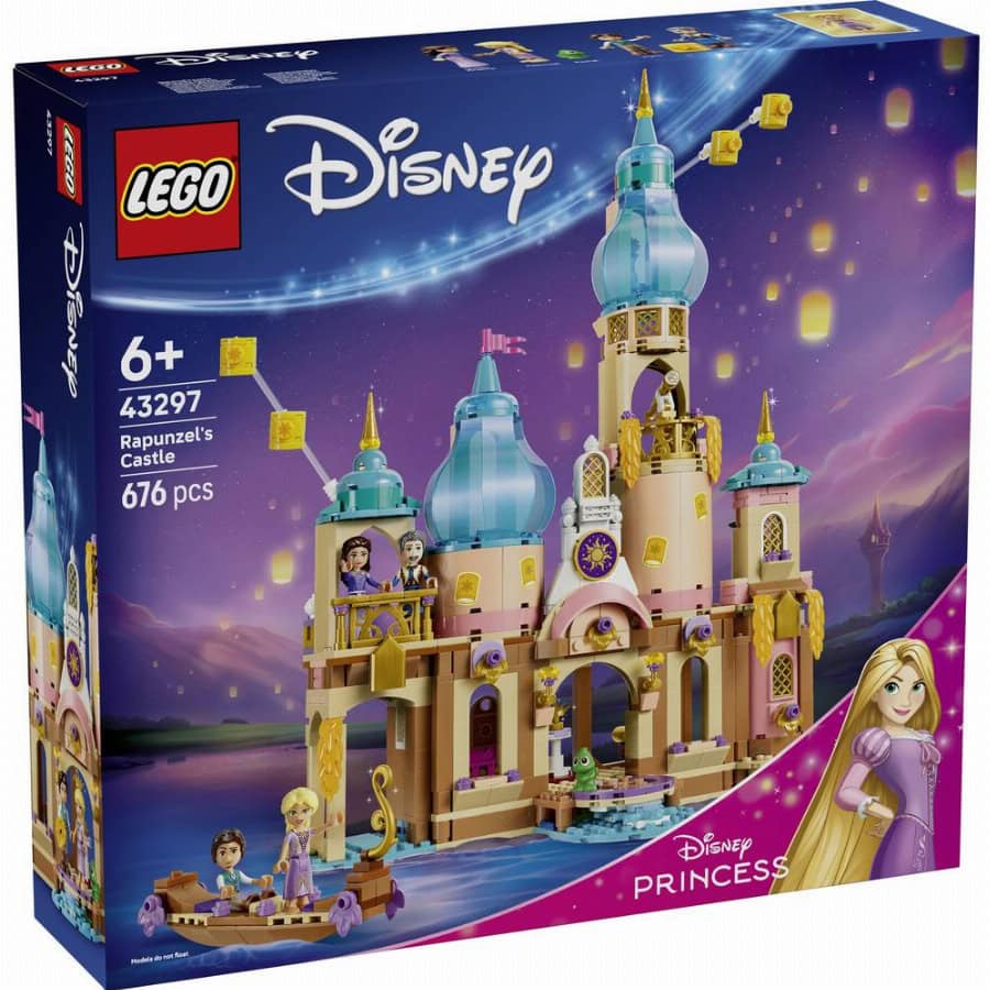 LEGO® DISNEY 43297 Princess Rapunzels kasteel met 5 figuren