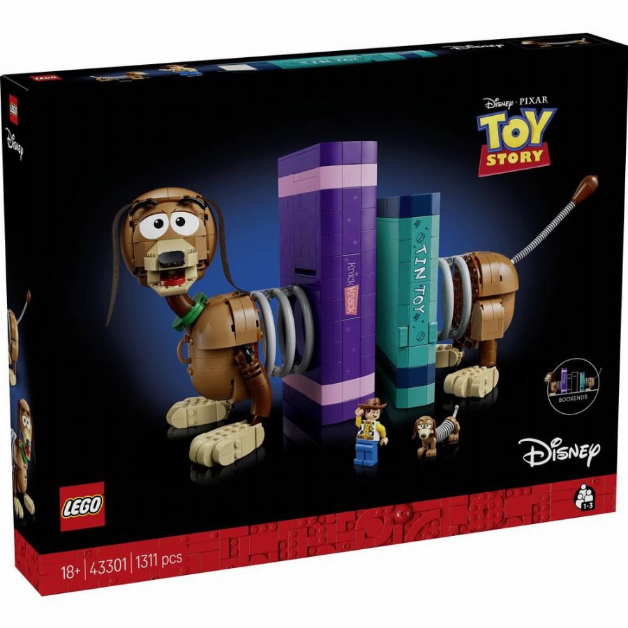 LEGO® DISNEY 6589987 Pixar Toy Story: Slinky-boekensteunen (43301)