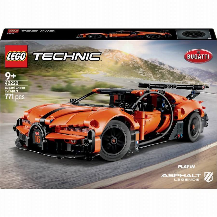 LEGO® TECHNIC 42222 Bugatti Chiron PUR Sport Hypercar (42222)