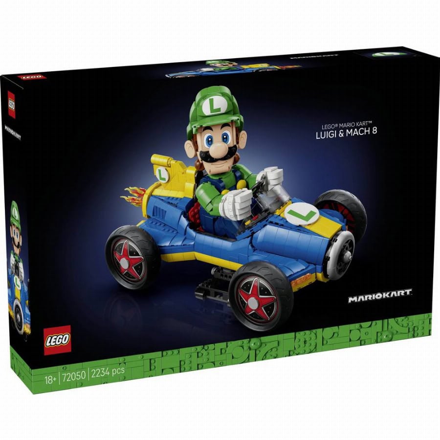72050 LEGO® Super Mario™ Kart: Luigi & Turboflitzer