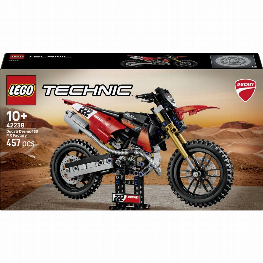 LEGO® TECHNIC 42238 Ducati Desmo450 MX Factory