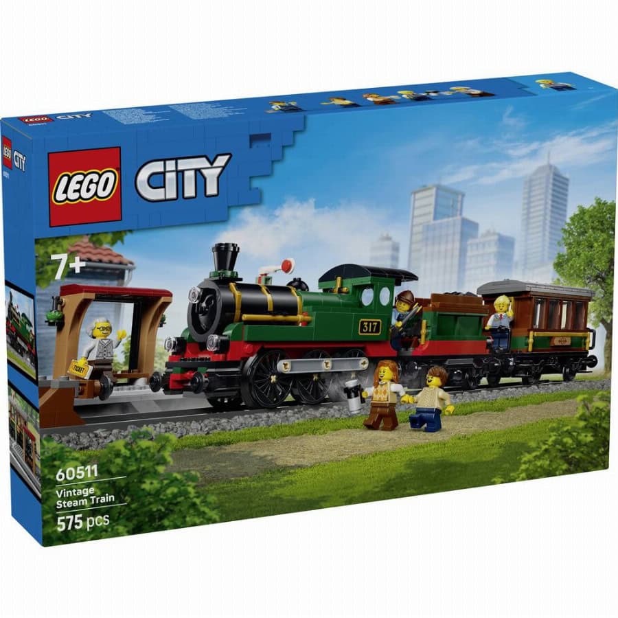 LEGO® CITY 60511 Klassieke stoomtrein