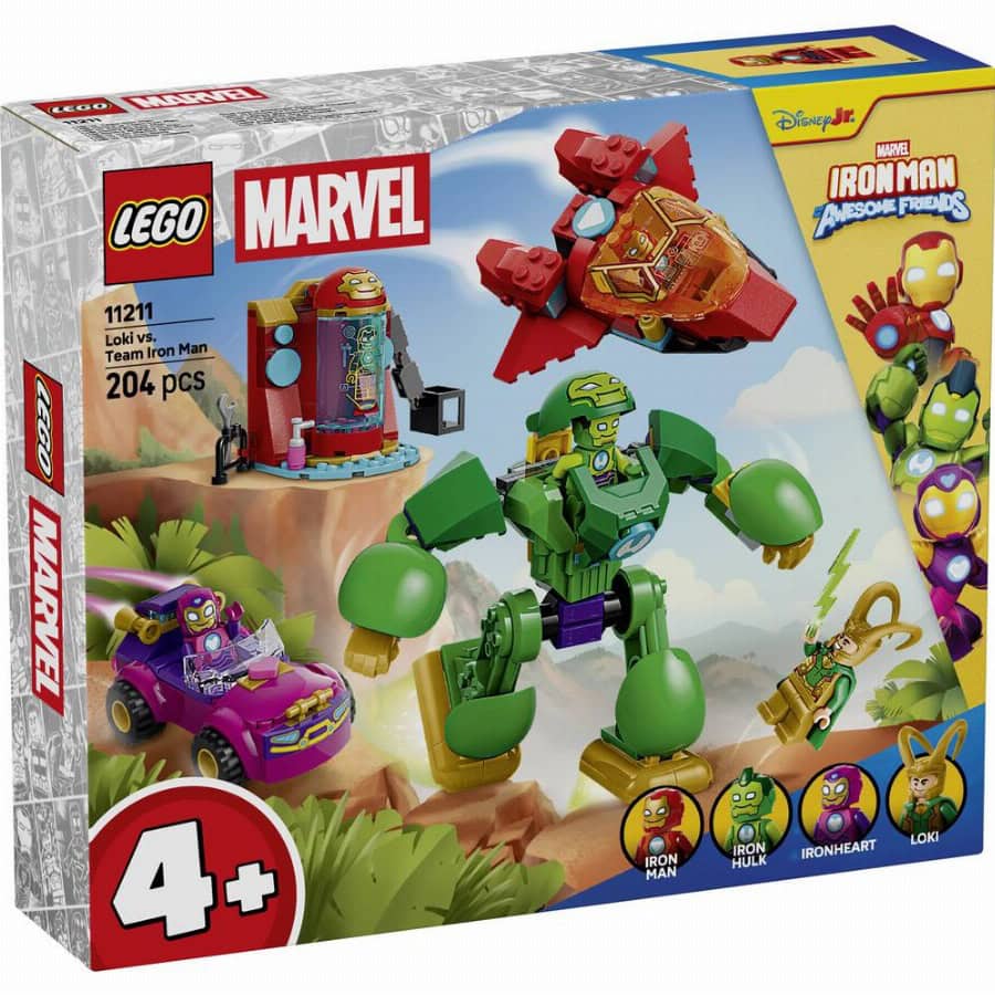 LEGO® DISNEY 11211 Marvel Iron Man en zijn fantastische vrienden Loki VS team Iron Man