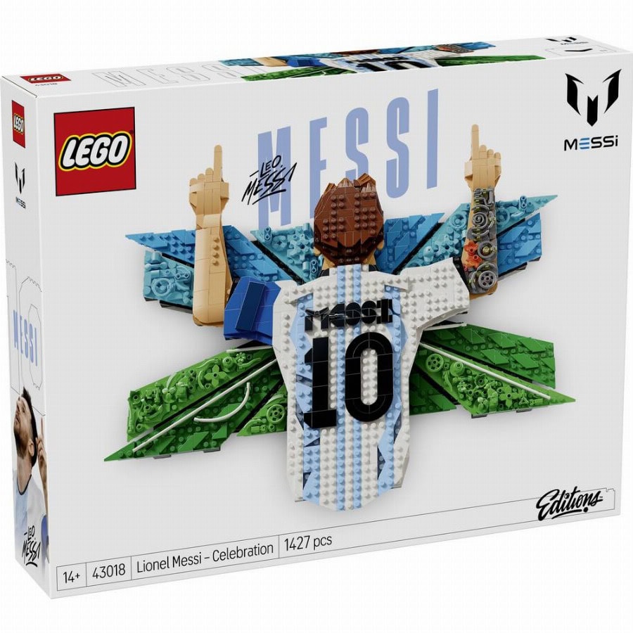 43018 LEGO® Editions Lionel Messi 3D-kunst