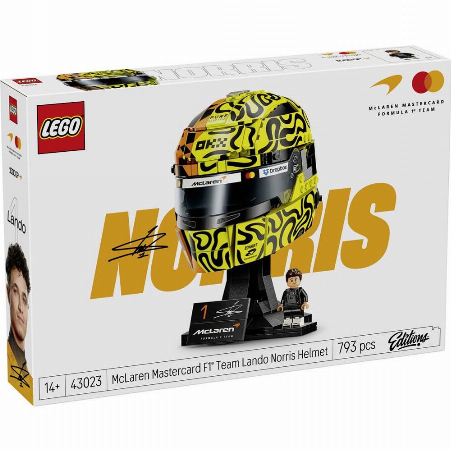 LEGO® Editions 43023 McLaren Mastercard F1® team Lando Norris’ helm