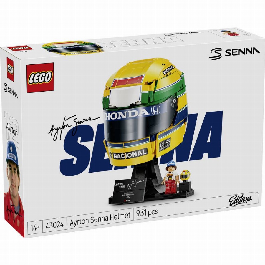 LEGO Editions F1 Ayrton Senna Helm 43024