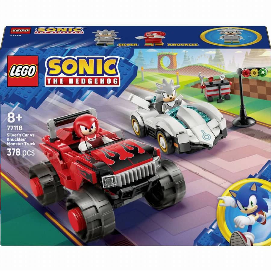 LEGO® Sonic the Hedgehog 77118 Silvers auto versus Knuckles’ monstertruck (77118)
