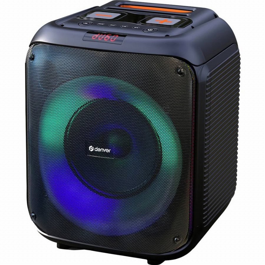 Denver BPS-250 Bluetooth luidspreker AUX, Draagbaar, USB Zwart