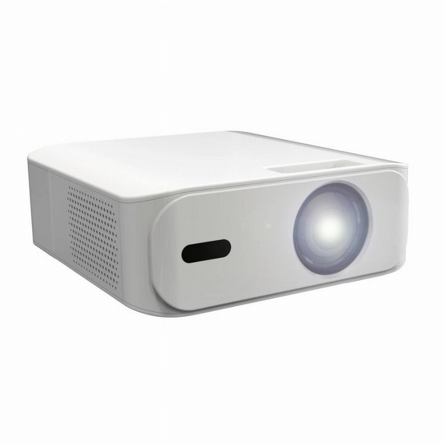 Denver PR-4300 Beamer LCD 400 ANSI-lumen 2560 x 1440 WQHD Geïntegreerde luidspreker, Met afstandsbediening