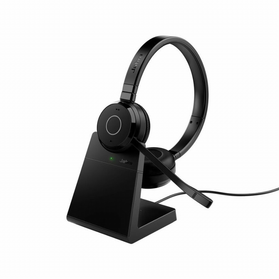 Jabra Evolve 65 TE MS Stereo USB-A incl. On Ear headset Zwart