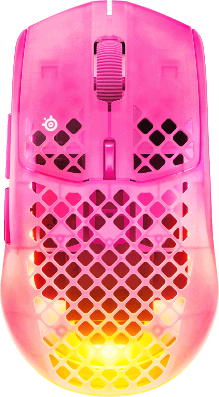 Steelseries Aerox 3 WL Gen 2 Magenta Haze Draadloze Gaming muis