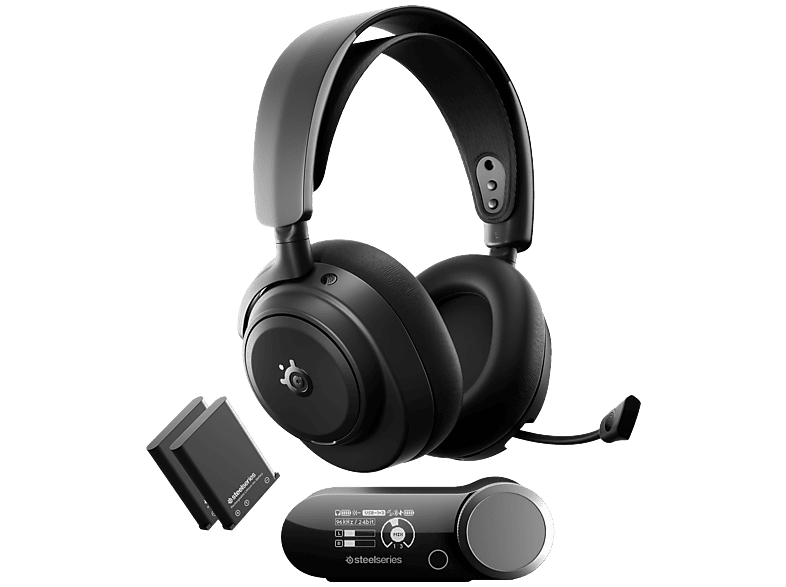 Steelseries 61728 Arctis Nova Pro Omni Wireless Over-ear Hoofdtelefoon Zwart