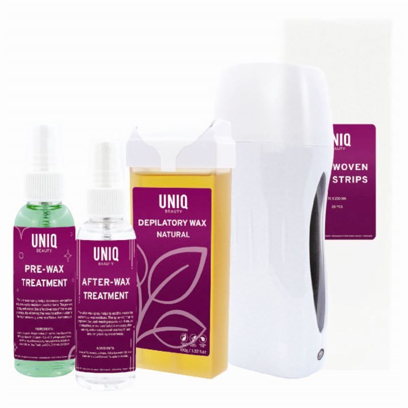 UNIQ Roll On Wax Kit Ontharingsset 1