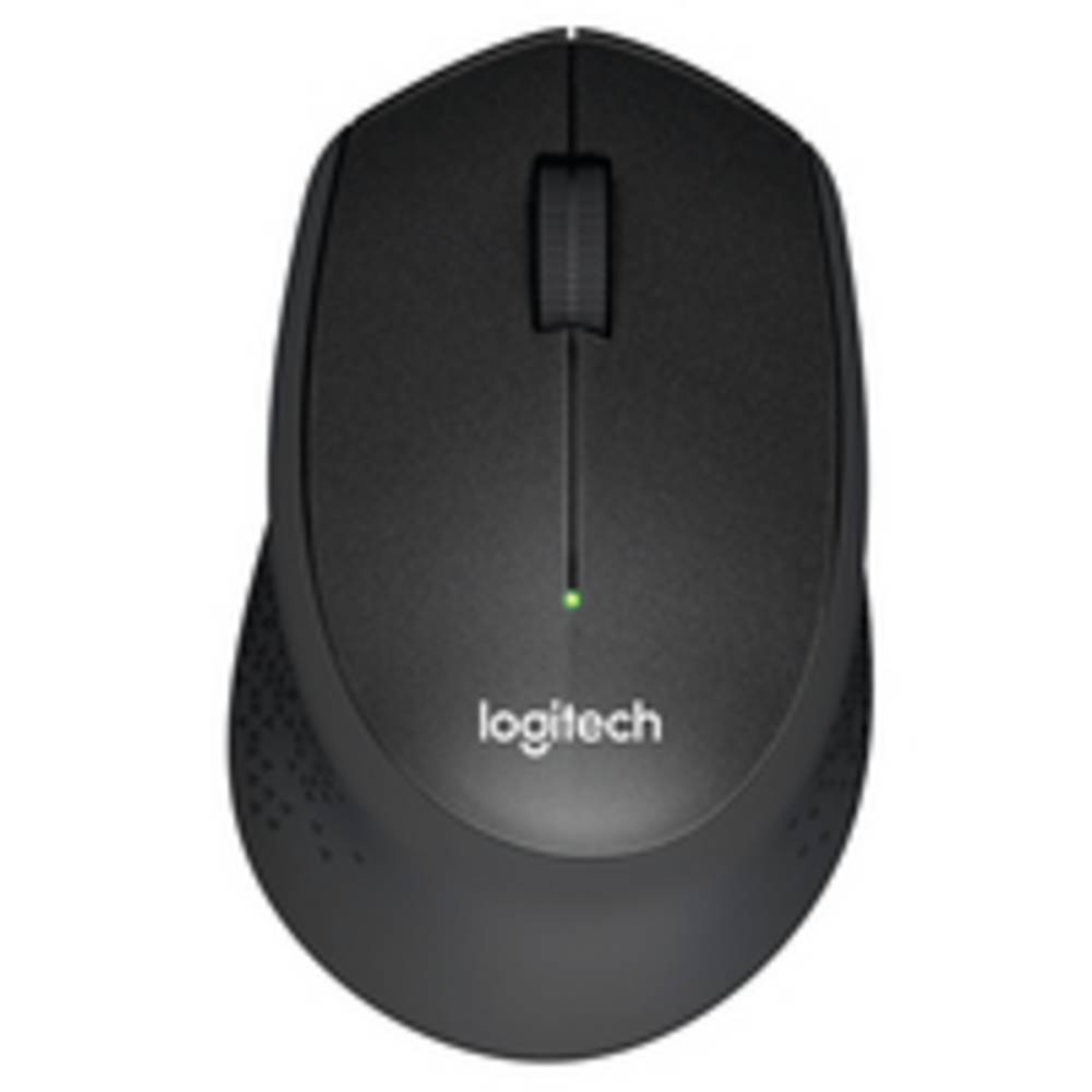 Logitech 910-004905 Muis Radiografisch Zwart 3 Toetsen 1.000 dpi Geluidsarme toetsen