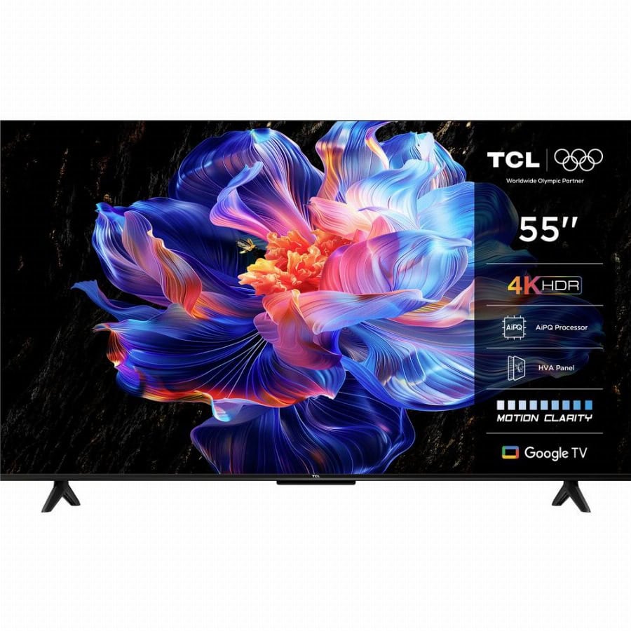 TCL 55P69K LED-TV 140 cm 55 inch Energielabel E (A - G) Zwart