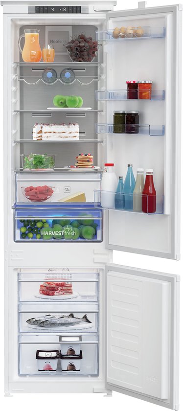 Beko BCNA306E4SN | Inbouw koelvriescombinatie | 193.5 cm | Nofrost